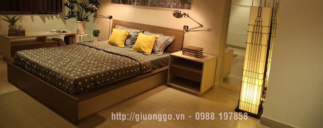 Giường gỗ