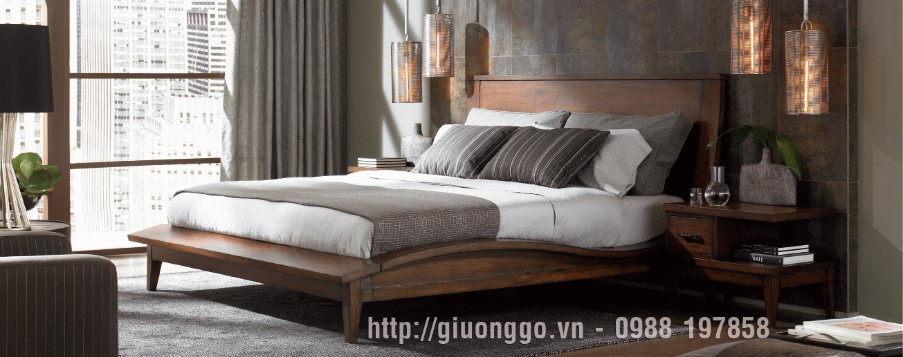 Giường gỗ