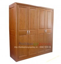 Tủ quần áo gỗ tự nhiên Vigo01