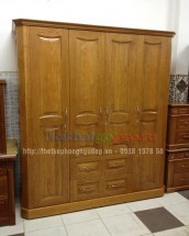 Tủ quần áo gố tự nhiên Vigo02
